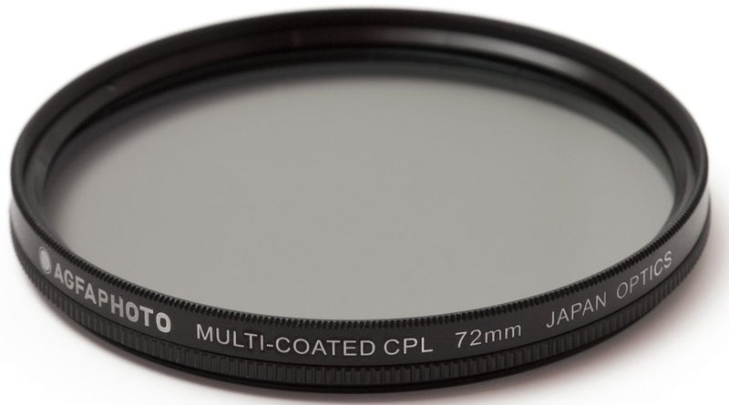 AGFA 72mm Multi-Coated Circular Polarizing (CPL) Filter - Image 1